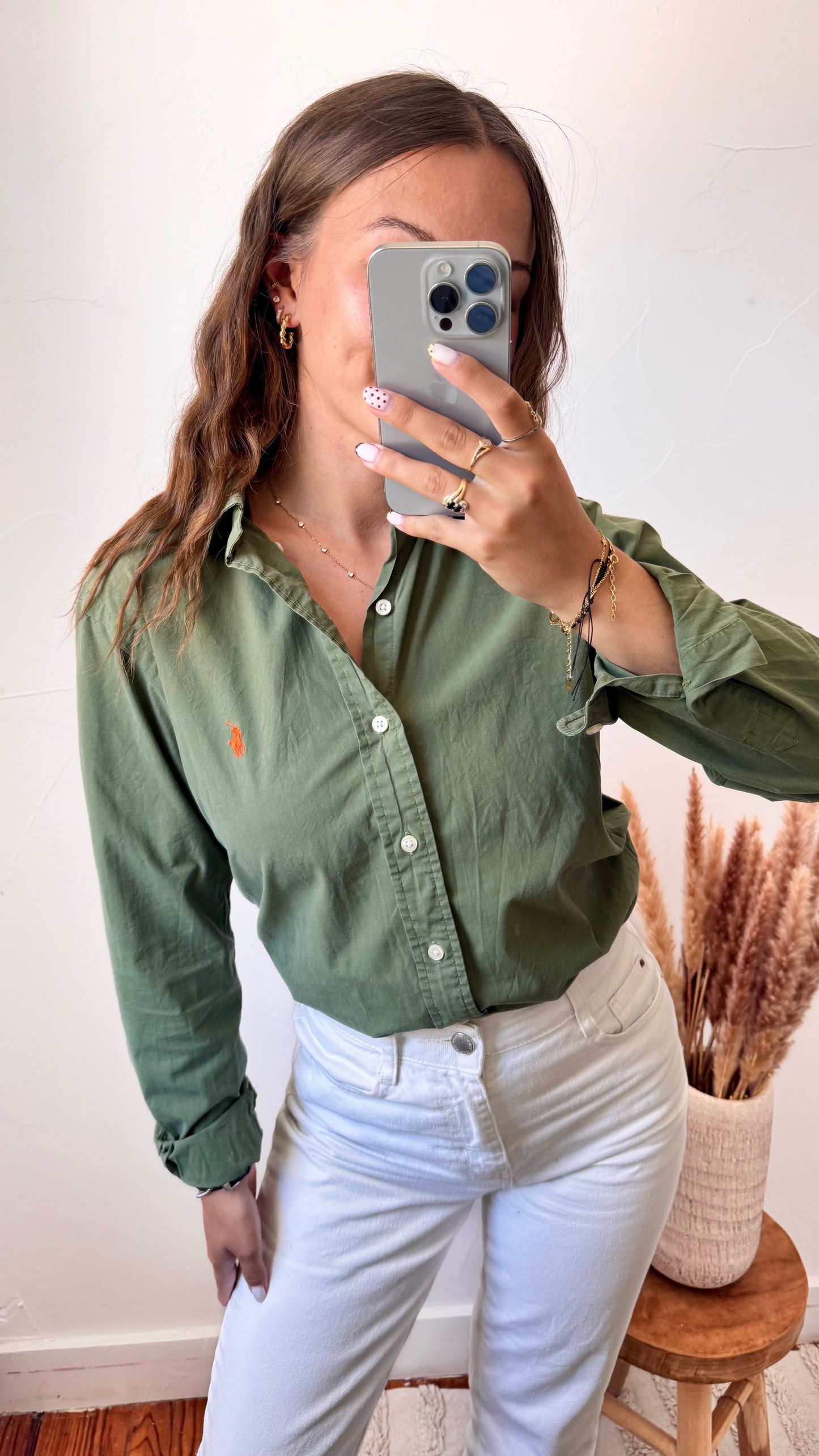 Chemise kaki Ralph Lauren - S/M