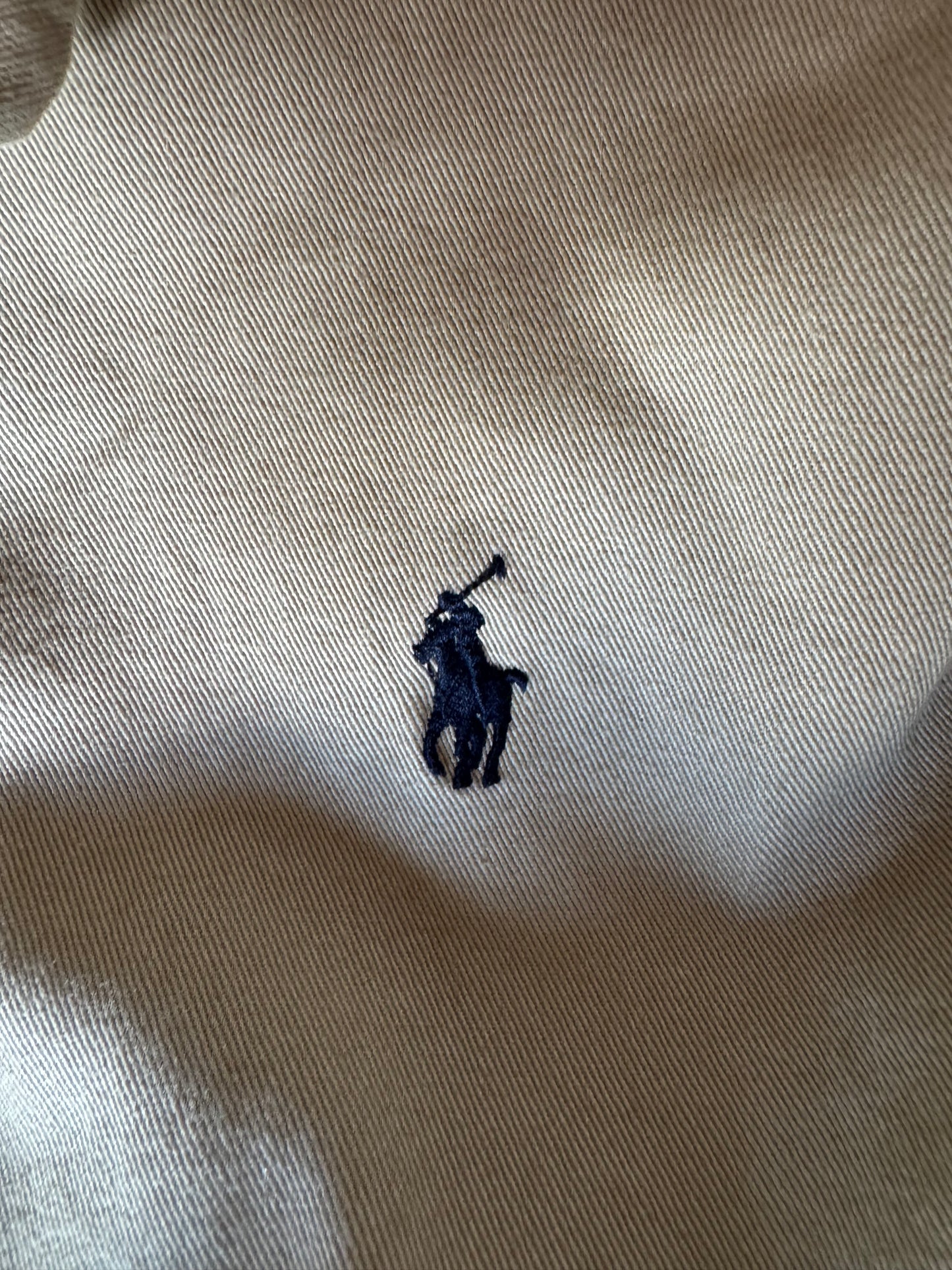 Veste toile de coton beige Ralph Lauren - M