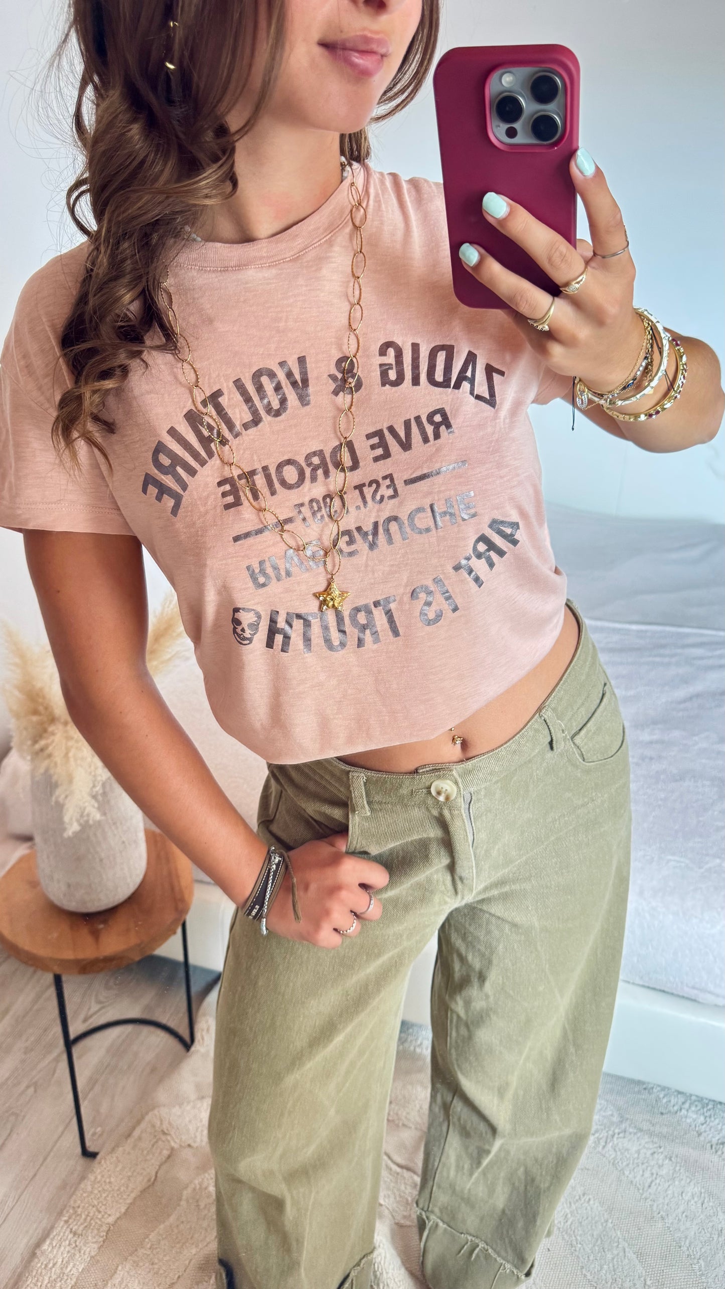 T-shirt pêche Zadig & Voltaire - S