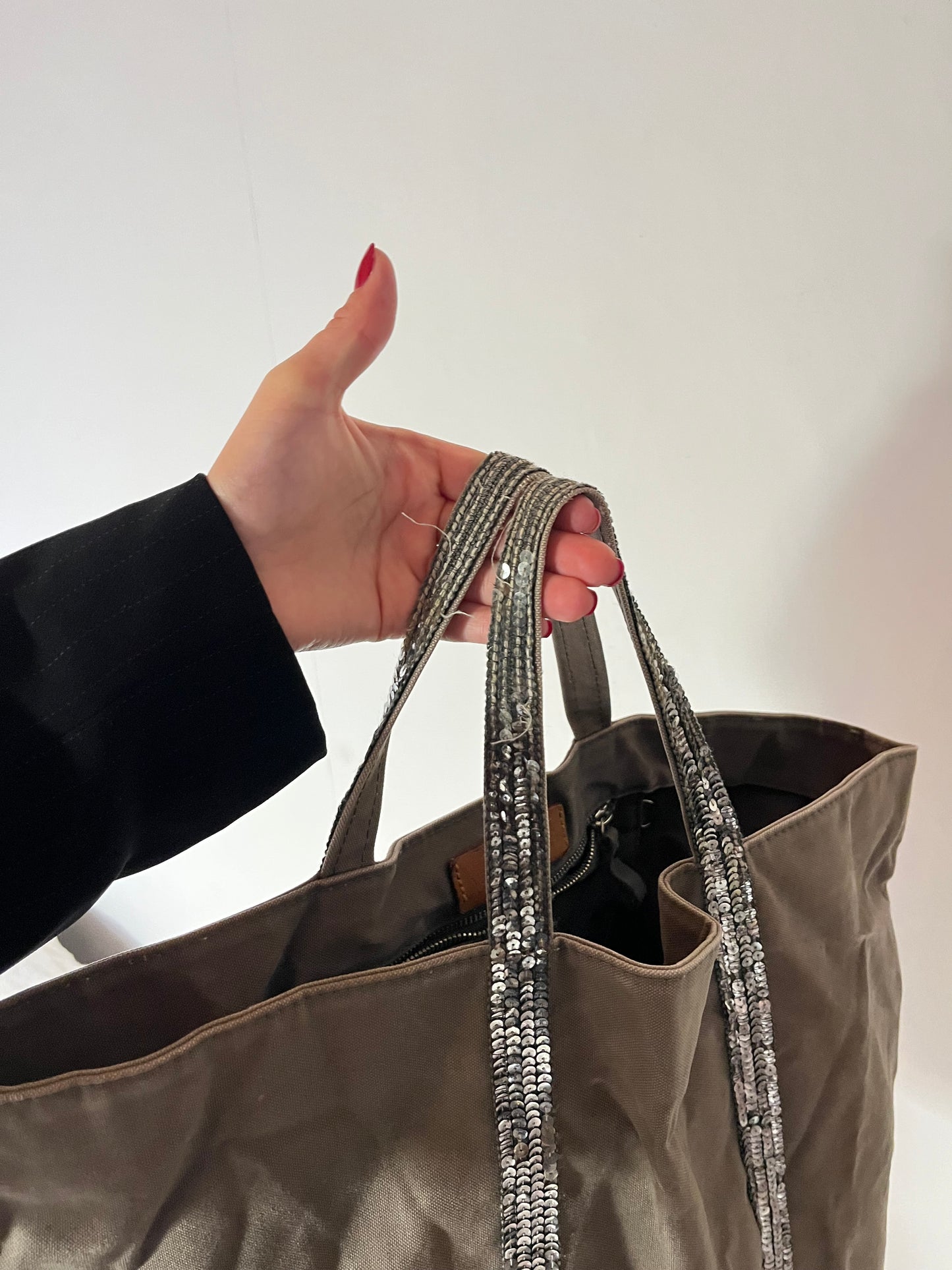 Sac cabas gris Vanessa Bruno