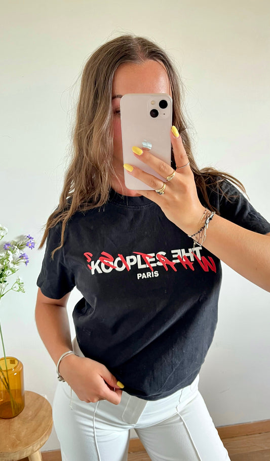 T-shirt noir The Kooples - S