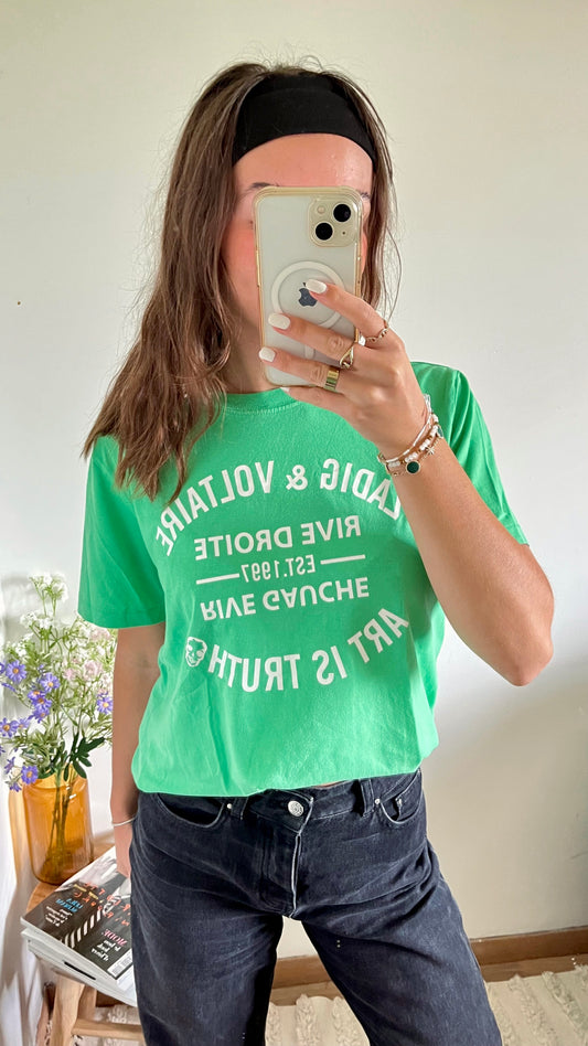 T-shirt vert Zadig & Voltaire - S