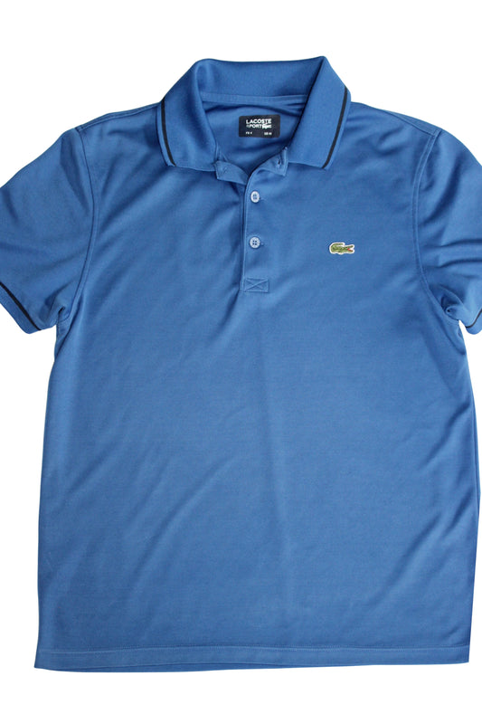 Polo manche courte bleu - L