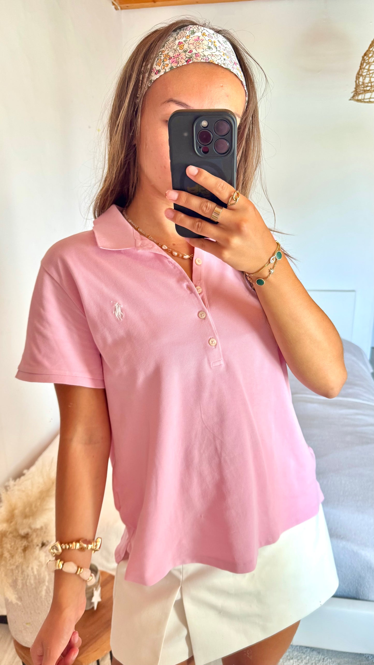 Polo rose Ralph Lauren - L
