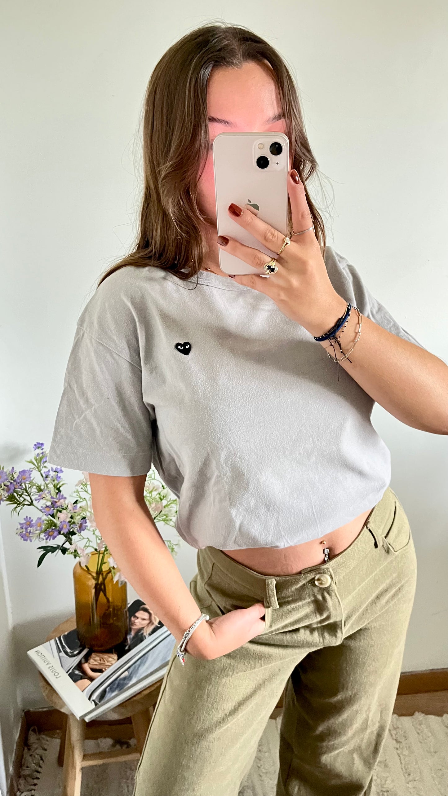 T-shirt gris Comme des Garçons - M