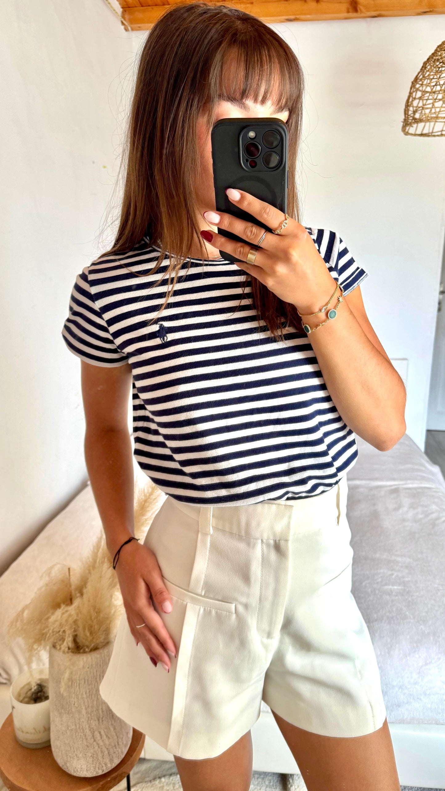 T-shirt marinière Ralph Lauren - S