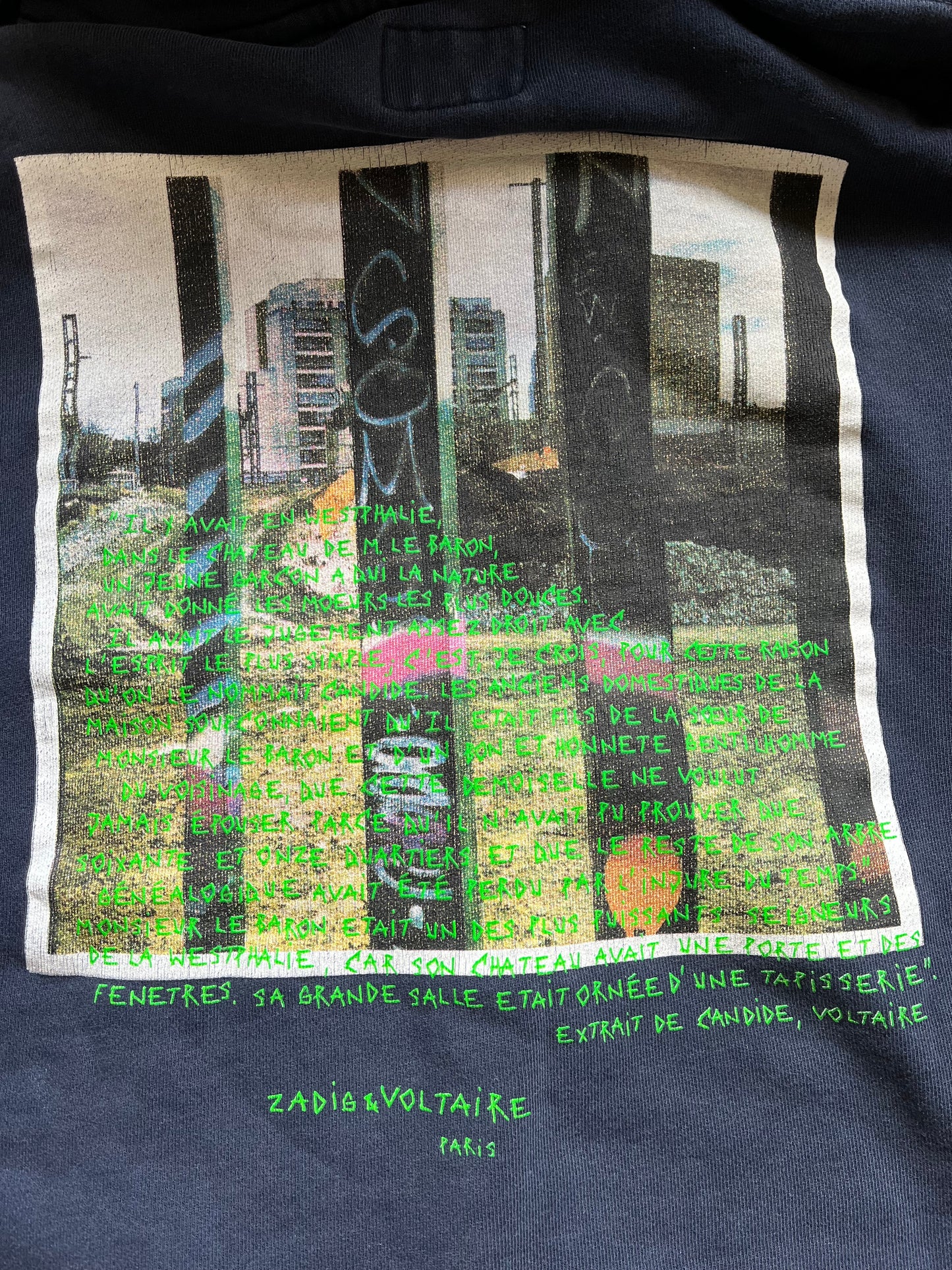 Sweat noir motifs Zadig & Voltaire - S