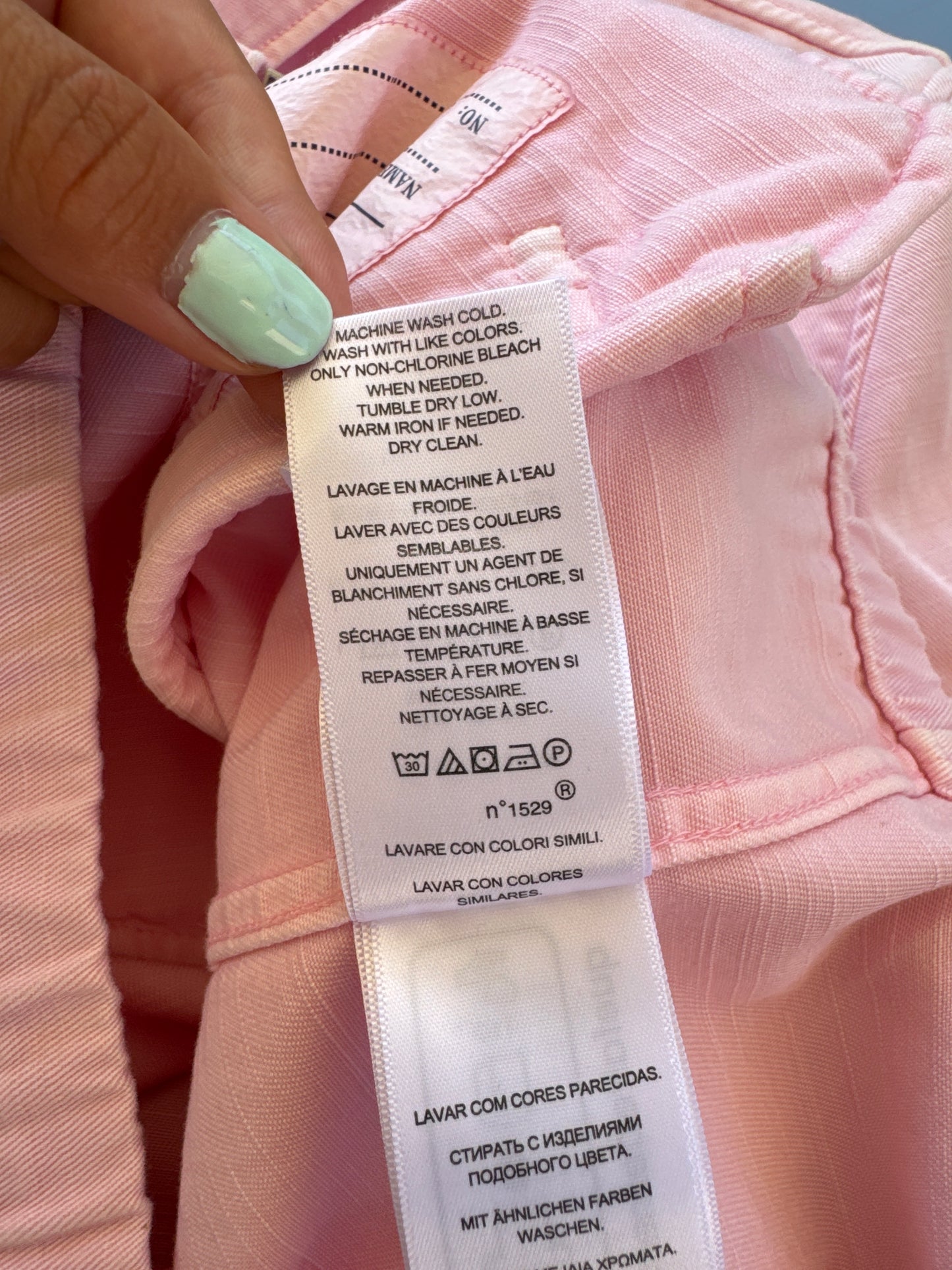 Veste toile de coton rose Ralph Lauren - S