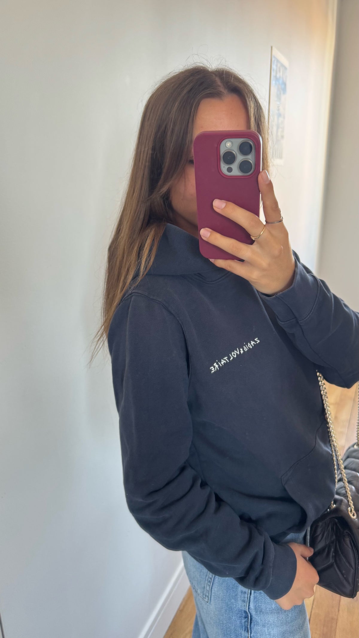 Sweat noir motifs Zadig & Voltaire - S