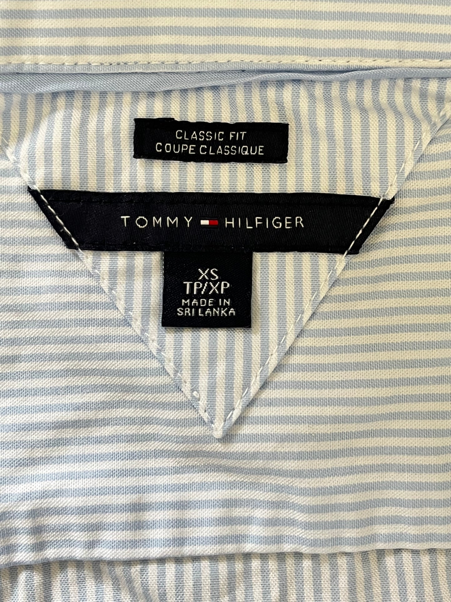Chemise rayée Tommy Hilfiger - XS.