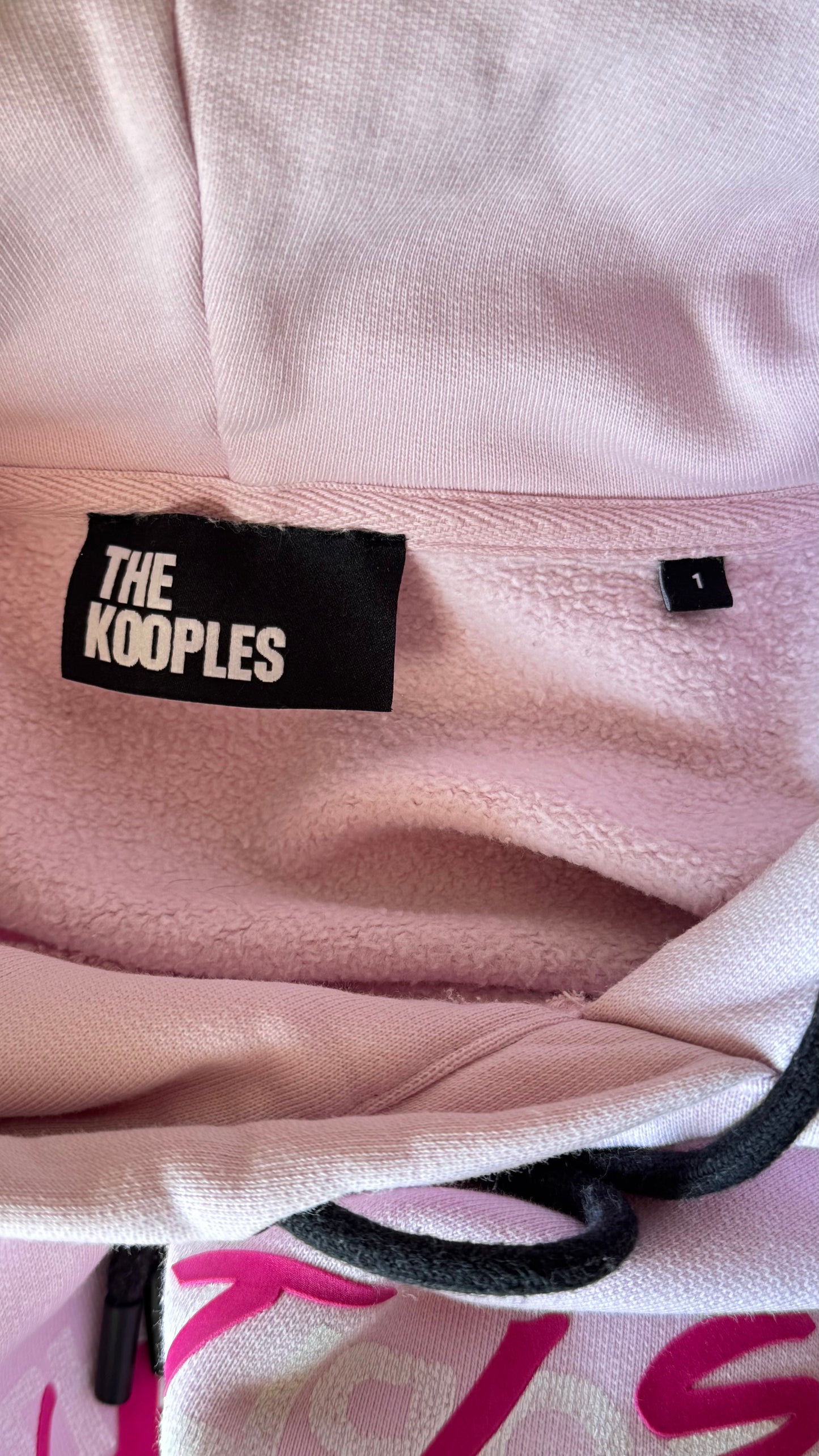 Sweat à capuche rose The Kooples - S
