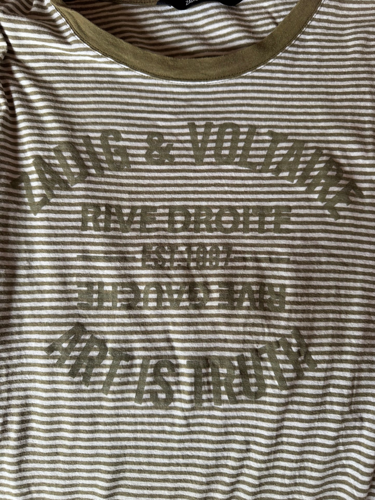 T-shirt rayée Zadig & Voltaire - L
