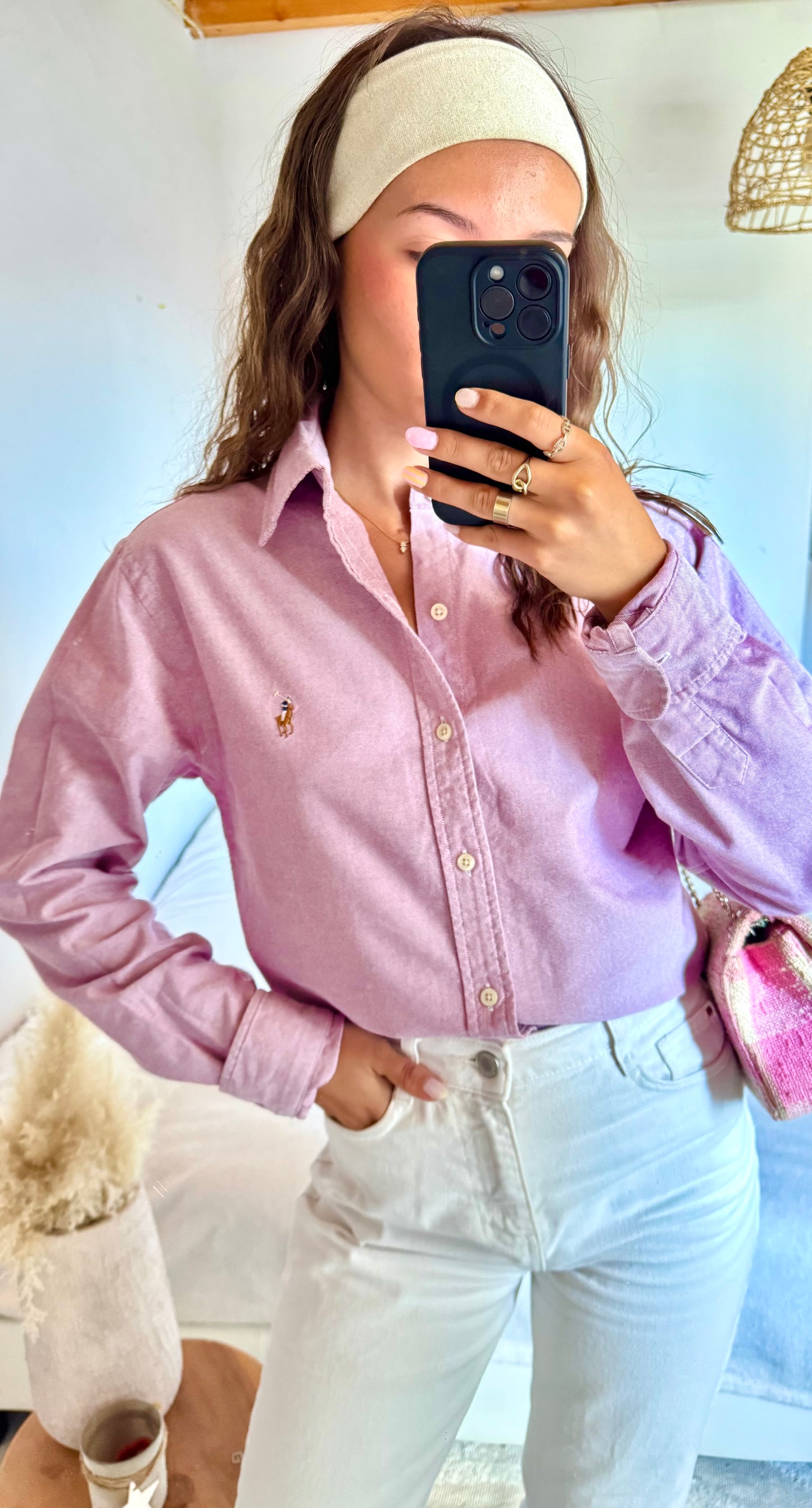 Chemise rose Ralph Lauren - S homme / L femme