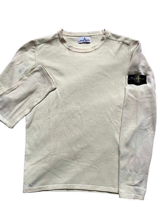 Pull jaune pastel Stone - S