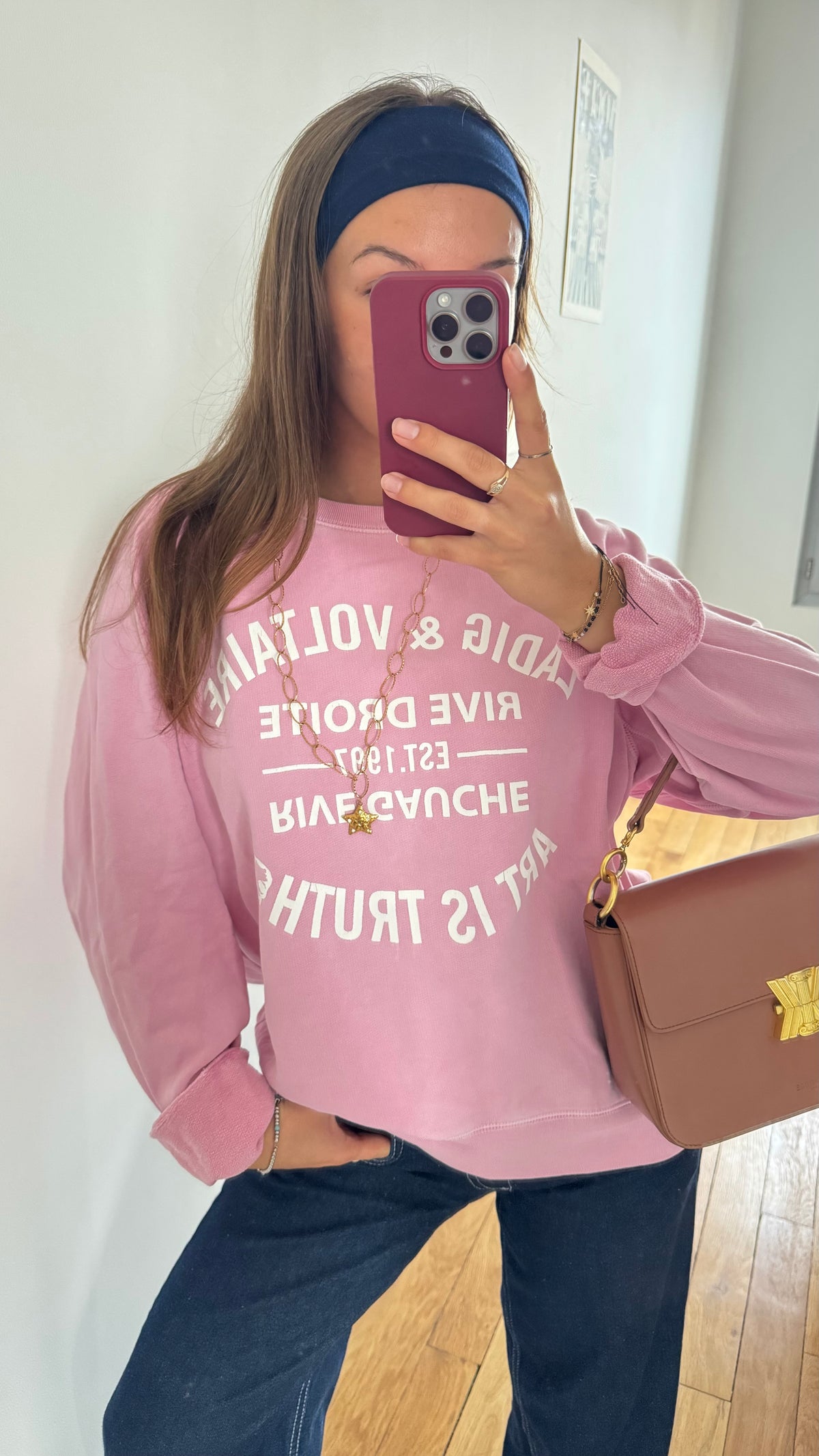 Sweat rose Zadig & Voltaire - M