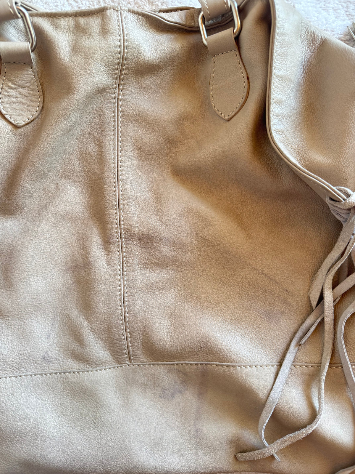 Grand sac en cuir italien Francesco Biasia